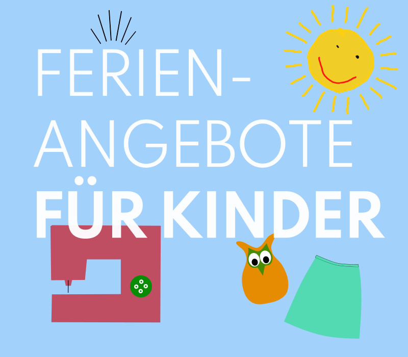 Nähkurse in den Ferien für Kinder bei nähPUNKT