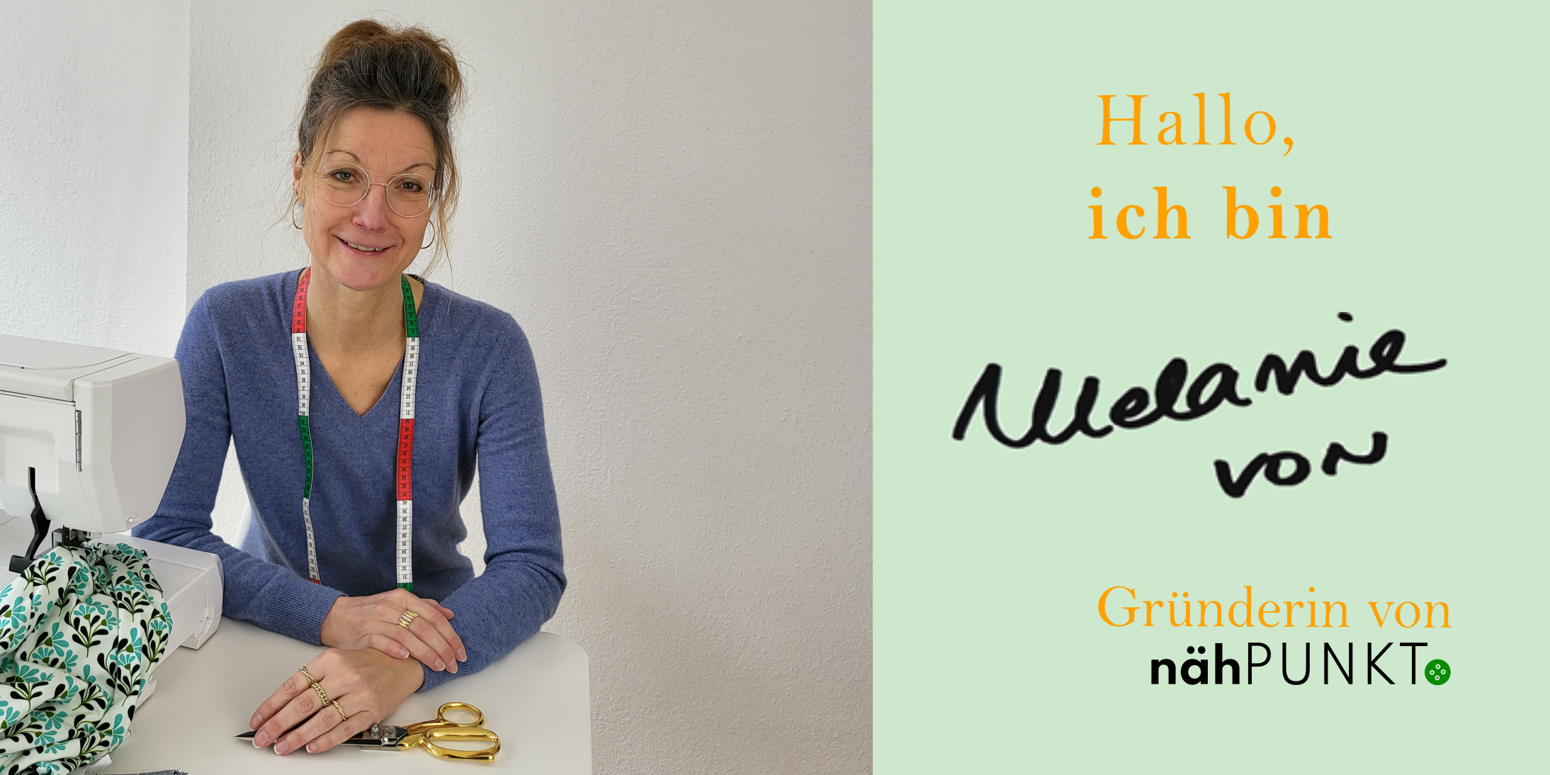 Melanie Hinckel von nähPUNKT - Nähkurse in Karlsruhe