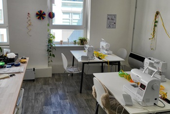Nähschule nähPUNKT, Atelier und Kursraum