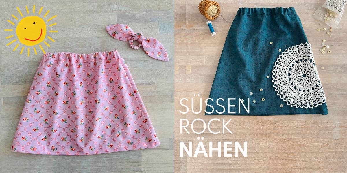 Kinder-Ferien-Nähkurs bei nähPUNKT, Karlsruhe (Rock im Nähkurs nähen)