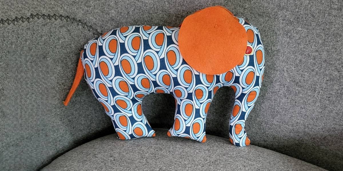 Kinder-Nähkurs bei nähPUNKT, Karlsruhe (Elefant im Nähkurs nähen)